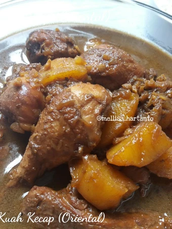 Cara Mudah Membikin Resep  Ayam Kuah Kecap (Oriental) yang Sempurna, Lezat Sekali