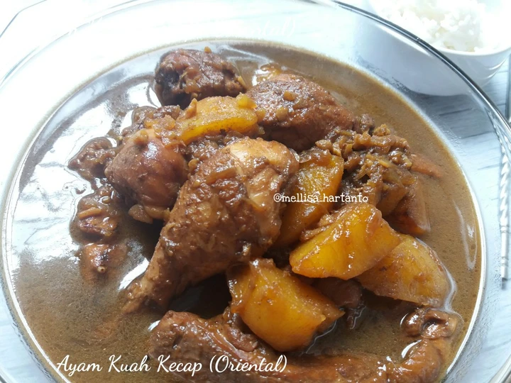 Cara Mudah Membikin Resep  Ayam Kuah Kecap (Oriental) yang Sempurna, Lezat Sekali