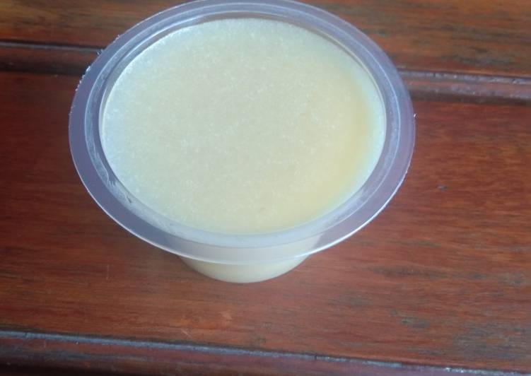 Bahan Agar Agar Karbo Kentang mpasi | Cara Membuat Agar Agar Karbo Kentang mpasi Yang Sedap