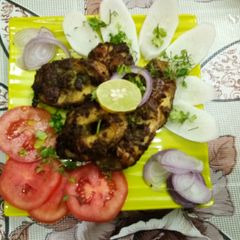 A picture of Mughlai fish tikka.