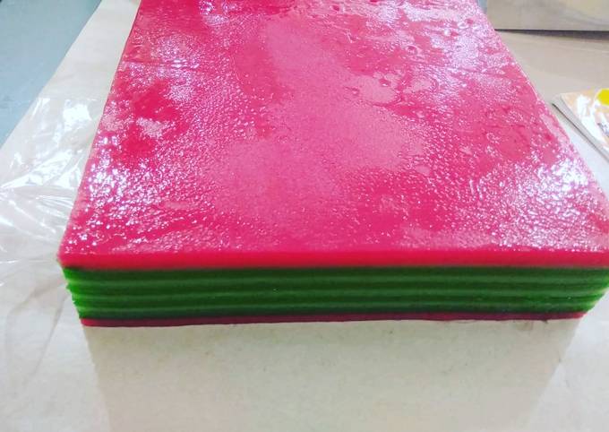 Recipe: Tasty Kue Lapis Beras