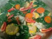 Gambar sayur sop bayam