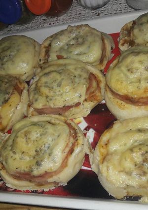 Una foto de Rollitos a la pizza!
