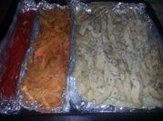 Una foto de bistec de pechuga pollo