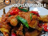 Ayam Kapitan Simple