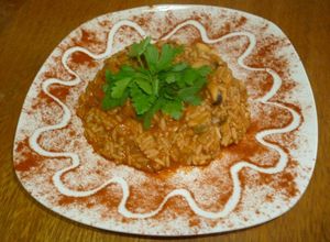 Una foto de Arroz con mariscos🍤🍤🍛