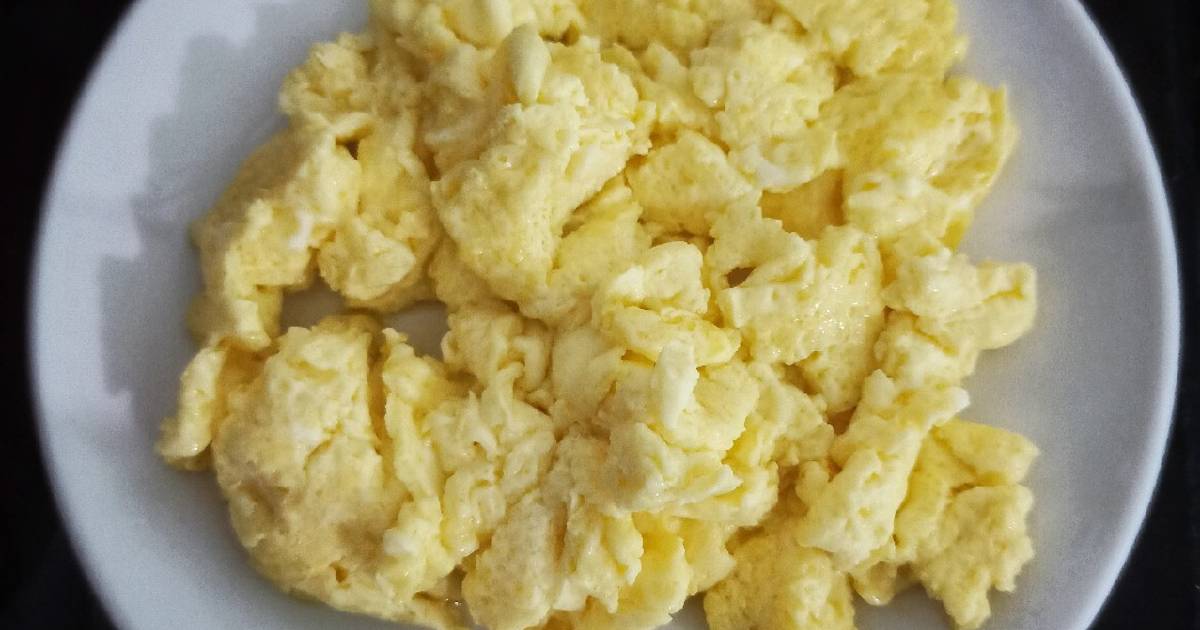 Resep Scrambled Eggs Ala Mc Oleh Yeni Cookpad