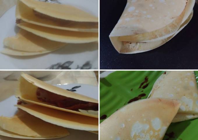 Resep Crepes crunchy oleh Nadia - Cookpad