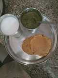 Potato Corn Flour Poori
