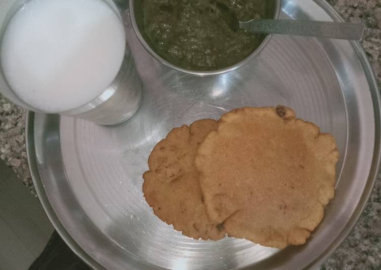 Potato Corn Flour Poori