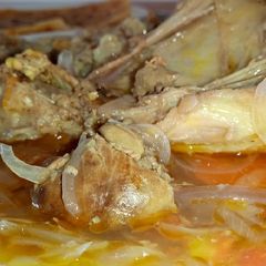 A picture of Chicken Stew #AuthorMarathon.