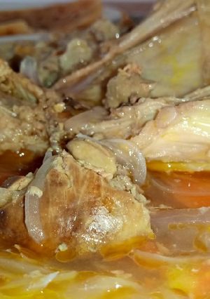 A picture of Chicken Stew #AuthorMarathon.