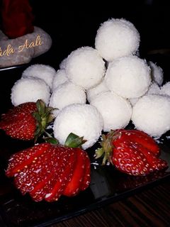 عکسی از دستور شیرینی برفی بدون پخت