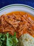 Shredded Beef in Guajillo Chile Sauce