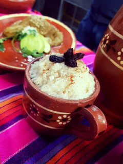 Una foto de Arroz con leche y coco