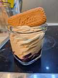 Verrine myrtille speculoos