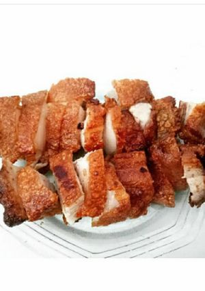 Foto resep Fried Pork belly