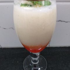 A picture of Soursop Apple Cocktail.
