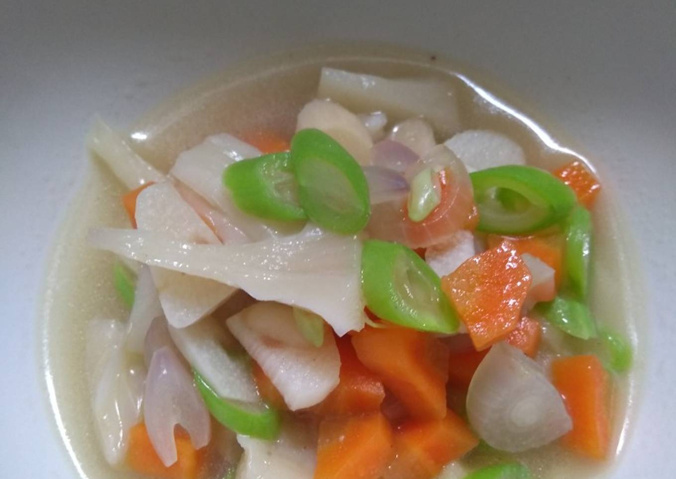 MPASI ARUNA 13+ - Sup sayur dengan jamur tiram