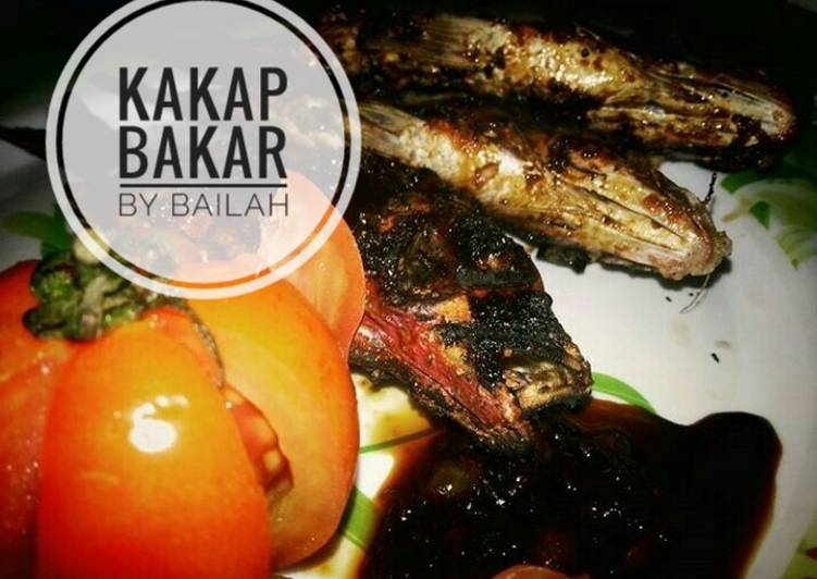 Kakap bakar sambal jahe