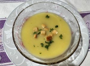 Una foto de Vichyssoise (de puerros y nabos)