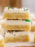 Frosted Sugar Cookie Bars
