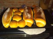 Una foto de pan dulce de membrillo
