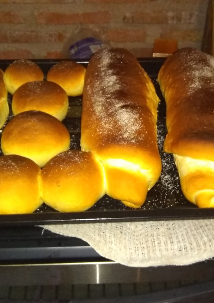 Una foto de Pan casero dulce (con dulce de membrillo, dulce de batata o chocolate)