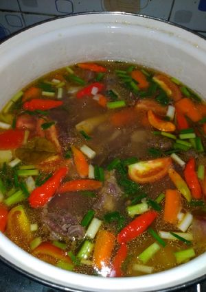 Foto resep Asem asem iga