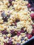 KetoBlondie's Blackberry Cobbler