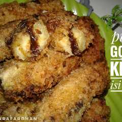 Pisang goreng krispi isi coklat রেসিপির প্রধান ছবি