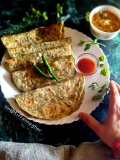 মেথি পরোটা (Methi paratha recipe in bengali) রেসিপির প্রধান ছবি