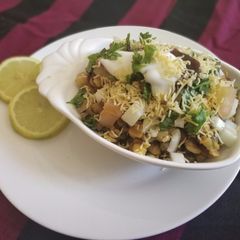A picture of Green gram sprouts chat.