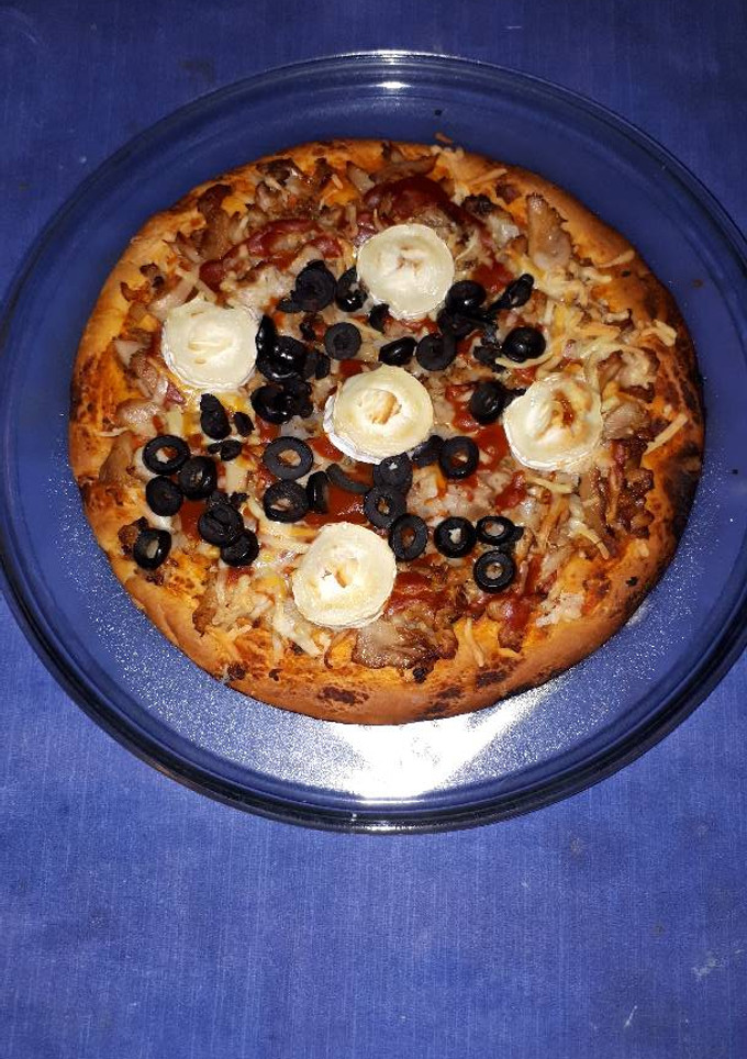Una foto de Pizza "muy" rápida y fácil!!