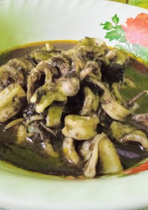 Foto resep Cumi masak hitam
