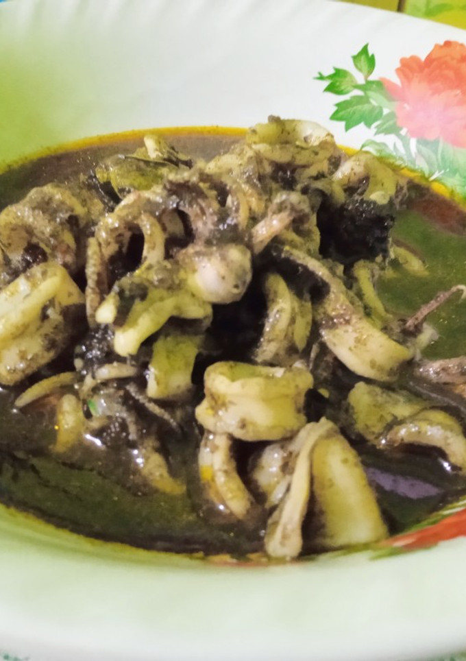 Foto resep Cumi masak hitam