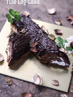 Foto resep Yule Log Cake a.k.a Buche De Noel