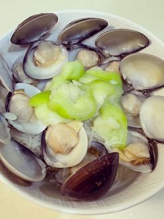 蛤蜊絲瓜麵線 的食譜成品照片