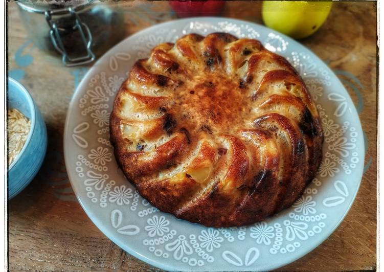 La Délicieuse Recette du Moelleux pommes raisin