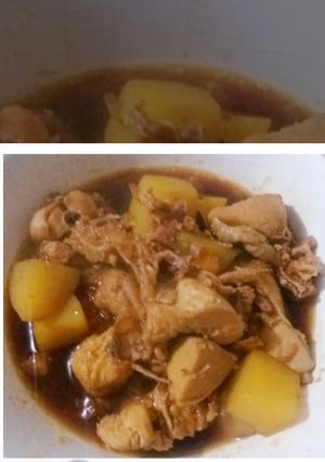 Foto resep Semur ayam kentang