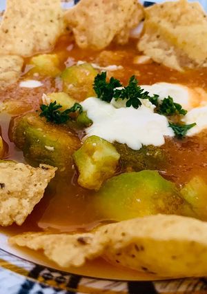 Una foto de Sopa mexicana