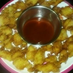 A picture of Dahi ke Pakore.