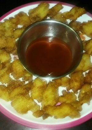 A picture of Dahi ke Pakore.