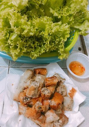 Hình của món Nem rán hà nội.