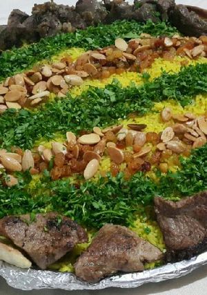 صورة لوصفة منسف اردني ع طريقة ماما