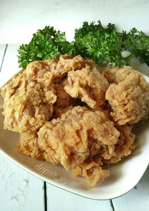 Foto resep AYAM TEPUNG awet krispinya