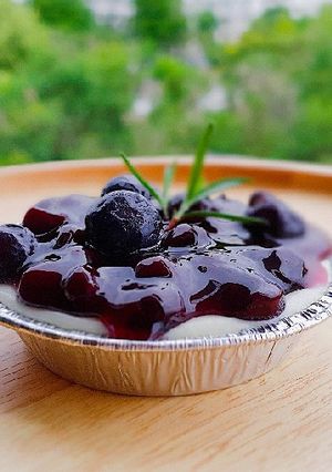 รูปของ ❤ Blueberry Cheese Pie ❤