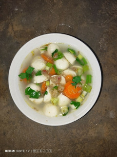 Foto resep Sop Bakso Ikan