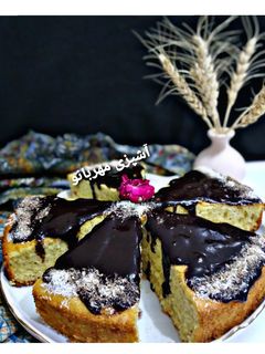 عکسی از دستور کیک نارگیلی