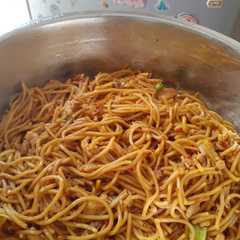รูปของ Mie goreng glosor pedas
